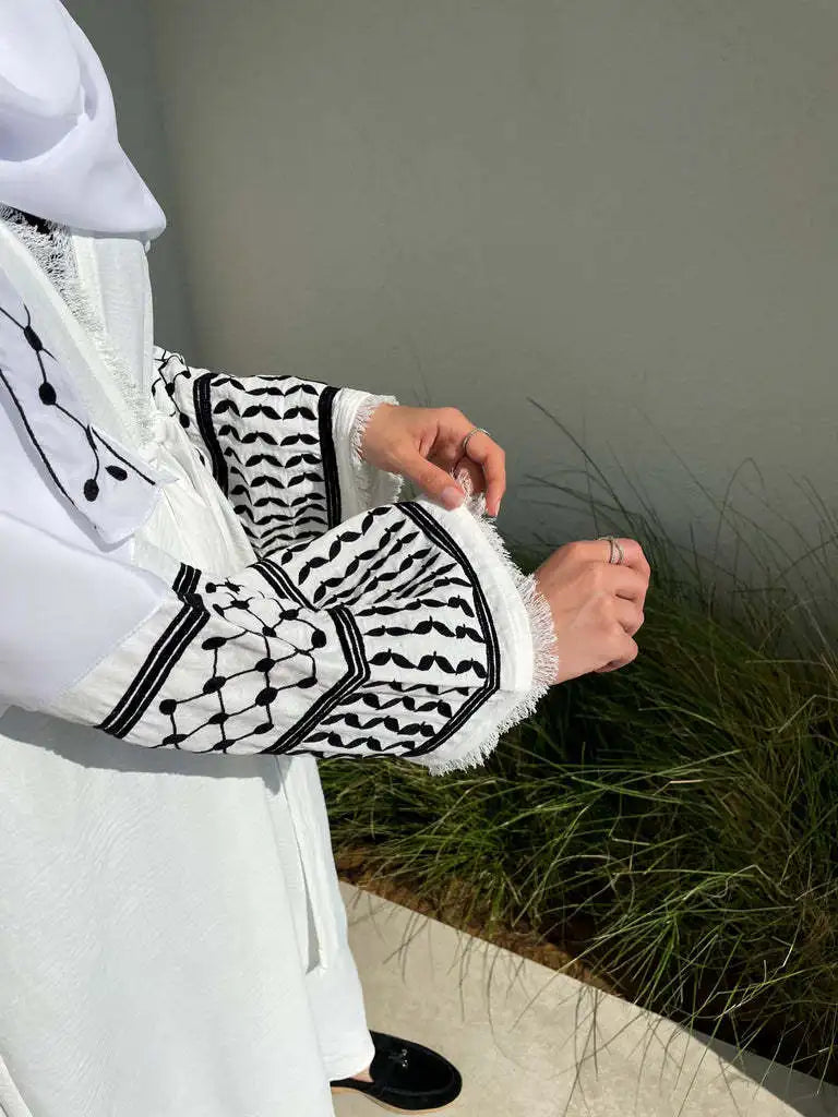 palestine abaya