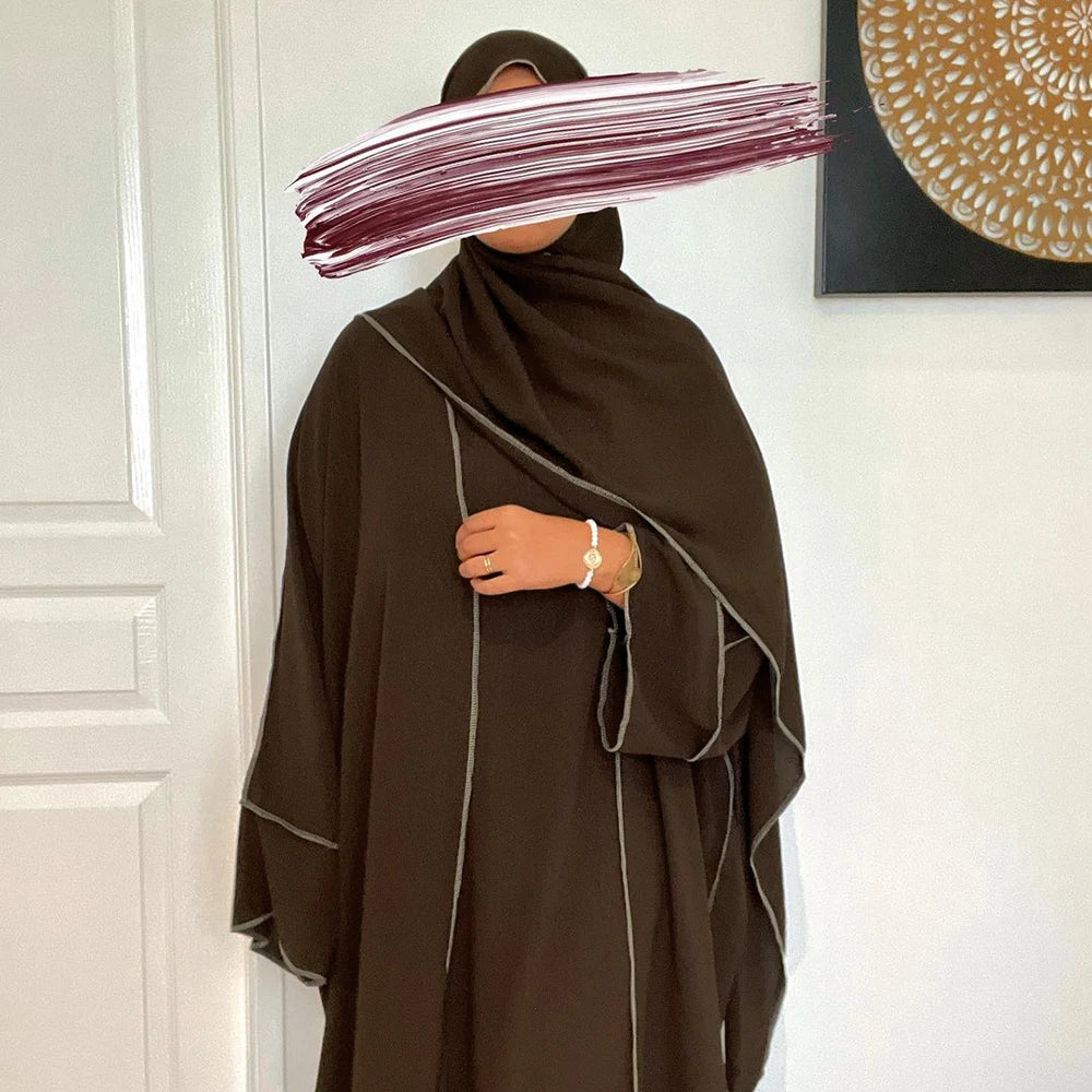 kimono abaya set