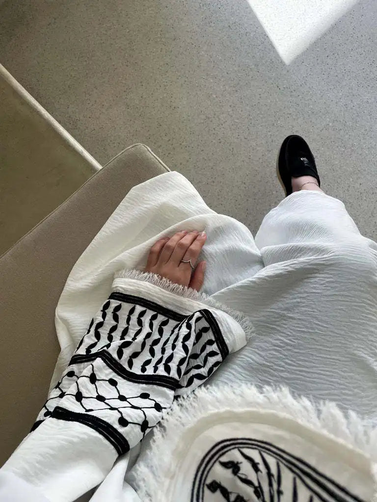 palestine abaya