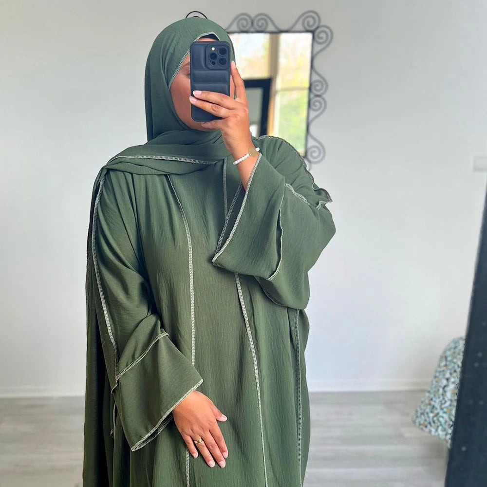 kimono abaya set