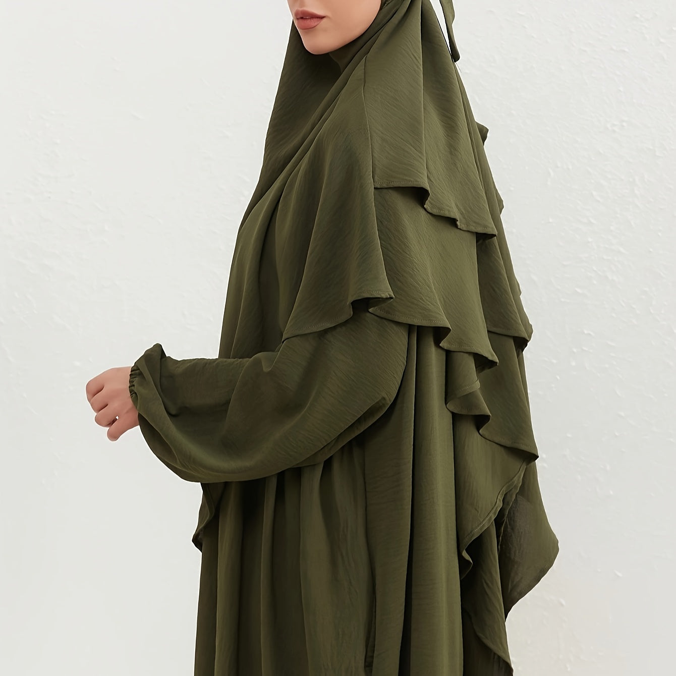 Army  Khimar Hijab